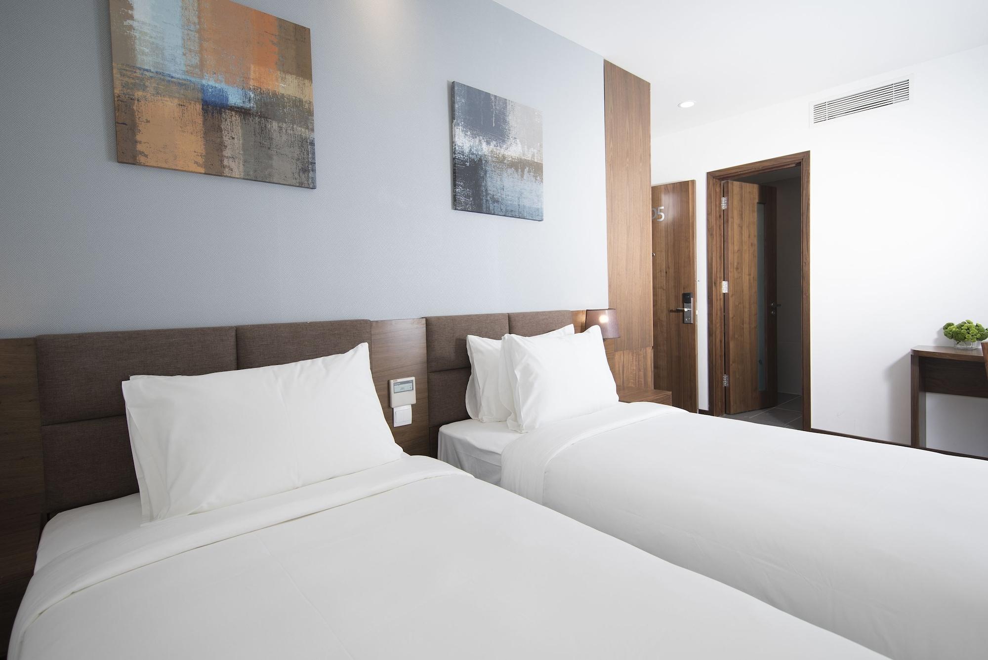 The Blue Hotel Ho Chi Minh-stad Buitenkant foto