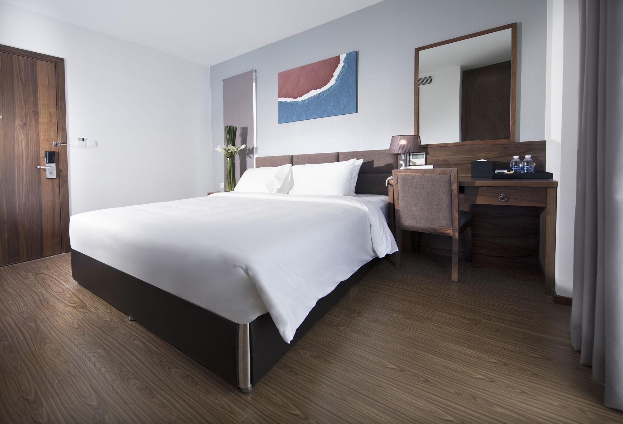 The Blue Hotel Ho Chi Minh-stad Buitenkant foto