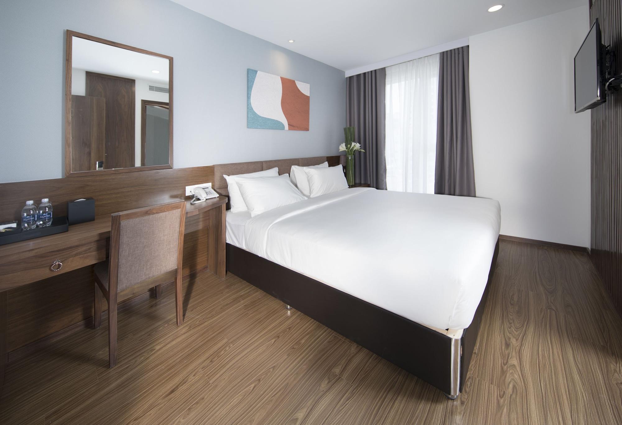 The Blue Hotel Ho Chi Minh-stad Buitenkant foto